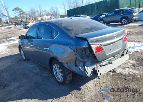 2018 Nissan Sentra Sv from USA, damaged, VIN 3N1AB7AP3JY280140